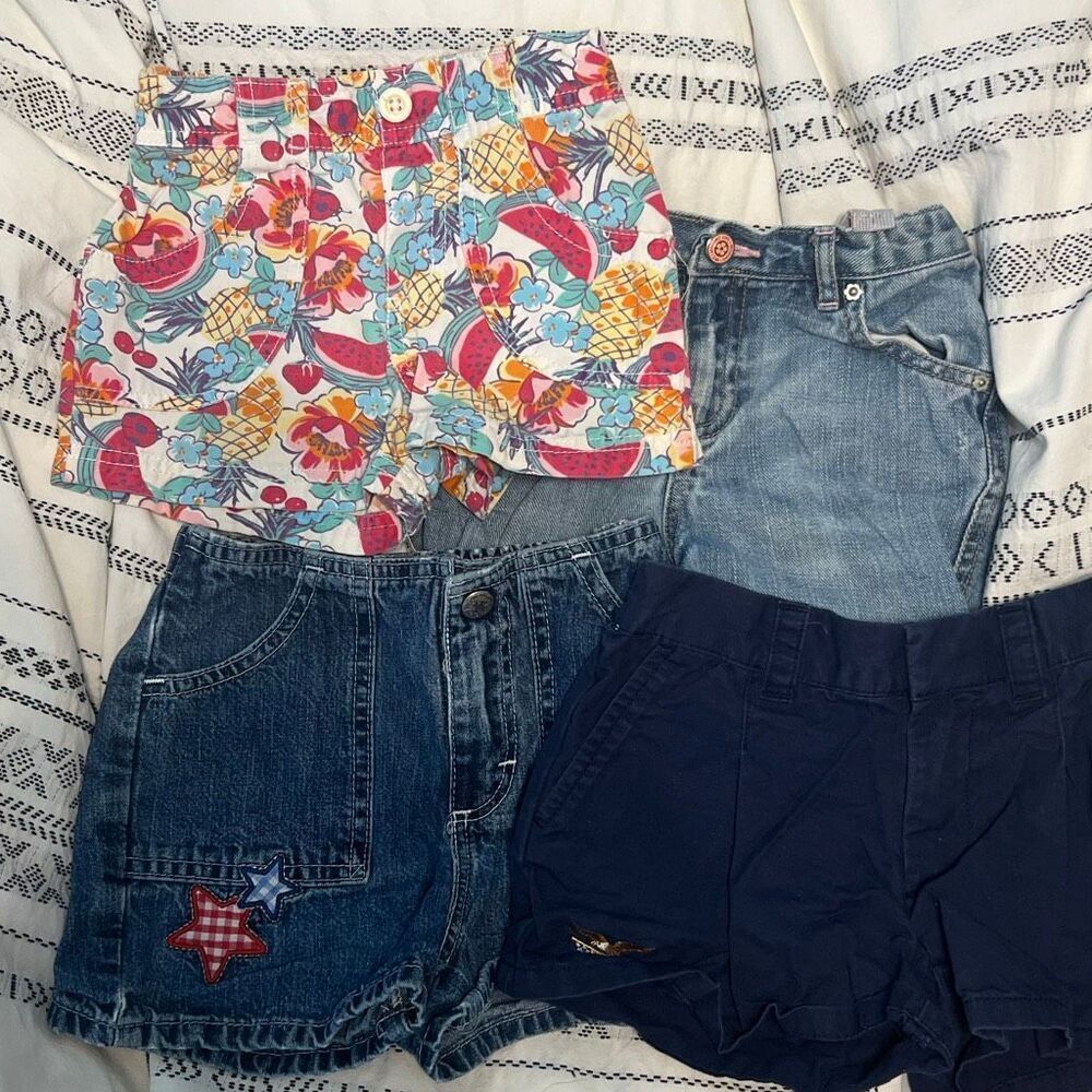 Adorable Toddler Girls Shorts bundle Size 3T